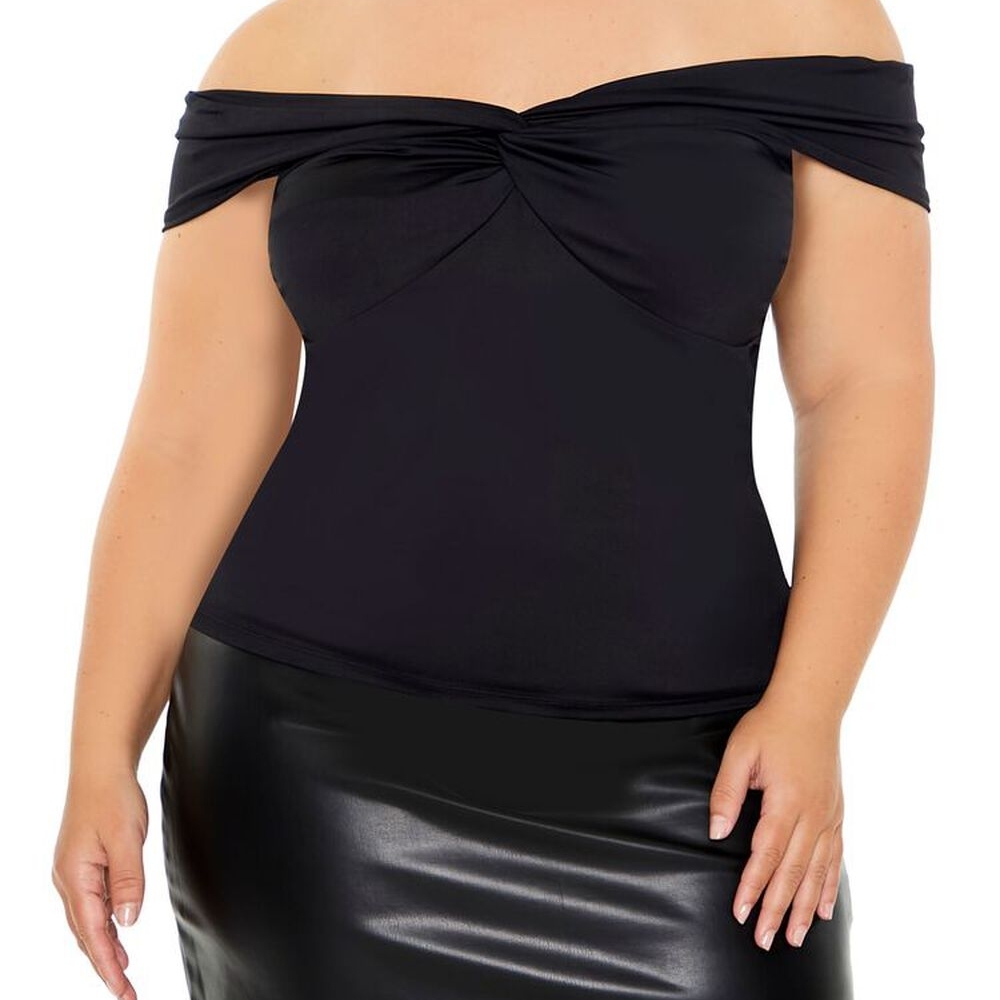 Forever 21 Contour Sculpt Off-the- Shoulder Top Color